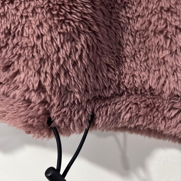 🔸5/30$!! PINK VS Plush Fuzzy Half Zip Front Pocket Pull Over Sweater - Picture 11 of 14